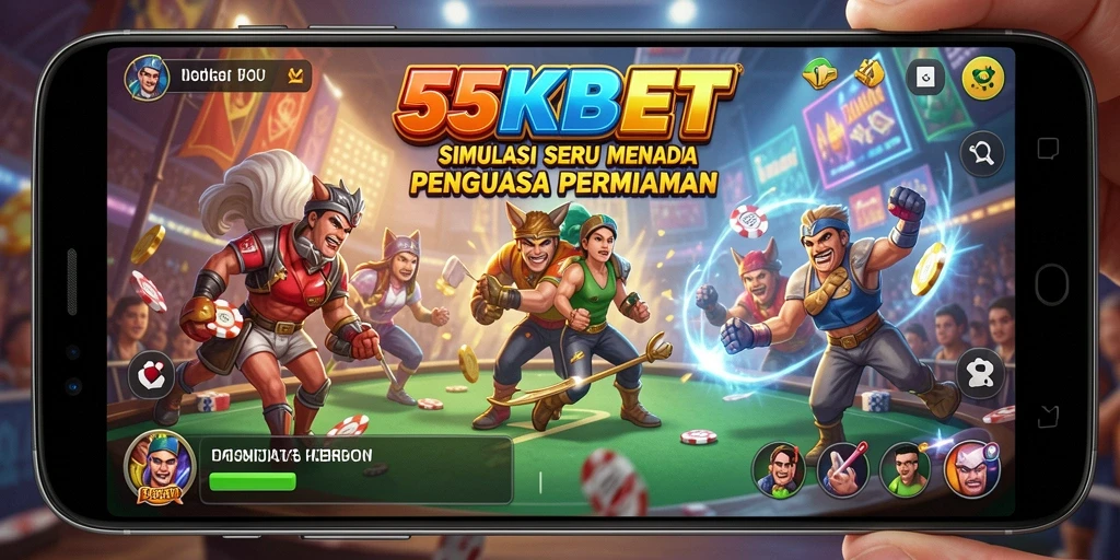 Gameplay menarik dan interaktif di 55KBET.