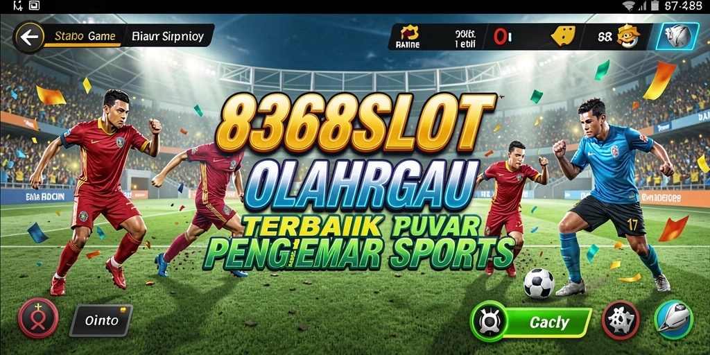 Gameplay seru dan interaktif di 8368SLOT dengan berbagai cabang olahraga.