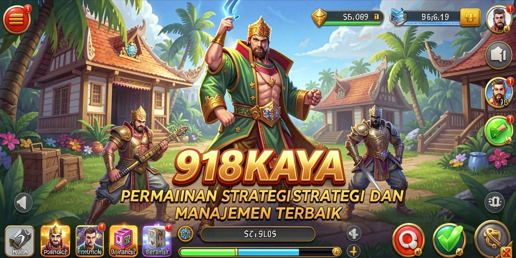 Tampilan gameplay mendebarkan dari 918KAYA dengan strategi SLG.