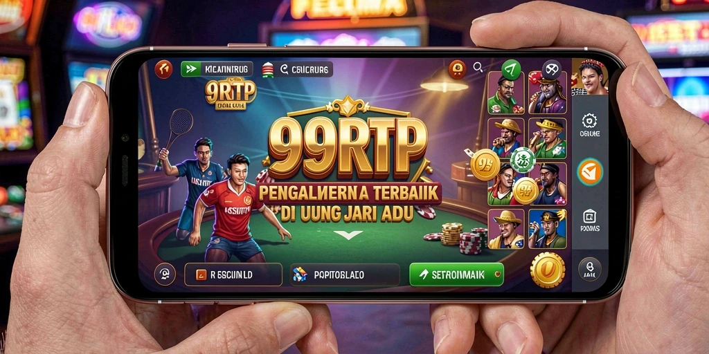 Screenshot gameplay 99RTP menampilkan suasana kasino yang mengasyikkan.
