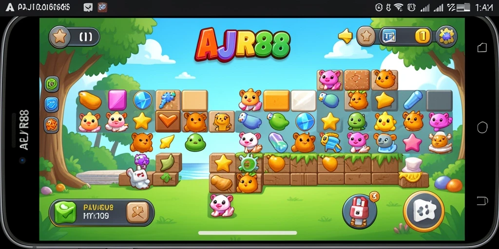 Tampilan gameplay AJR88 yang memukau dan menantang.