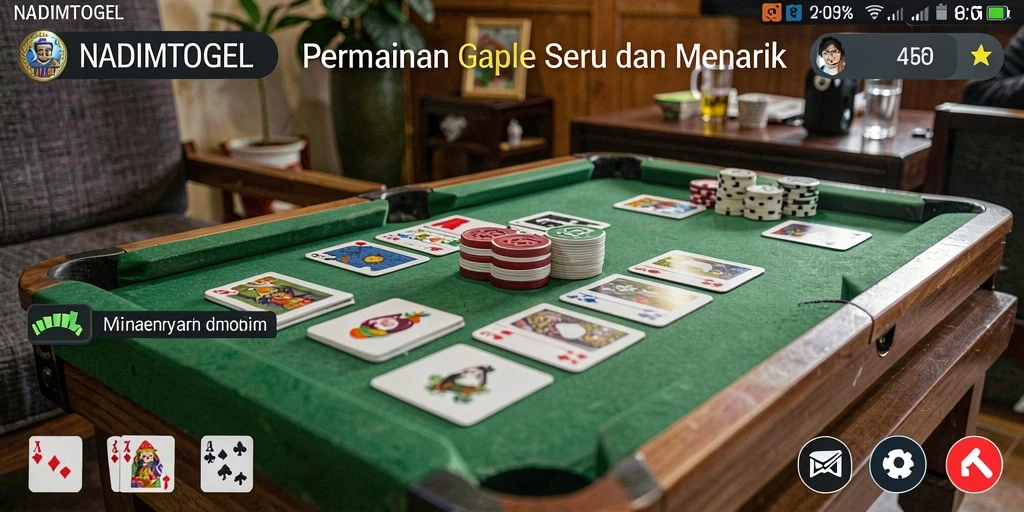 Tampilan gameplay seru dari NADIMTOGEL dengan teman-teman.