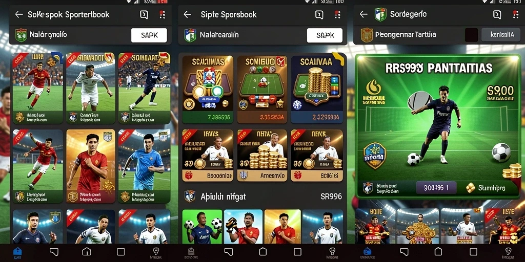 Tampilan screenshot utama SR996 menunjukkan antarmuka taruhan yang menarik.