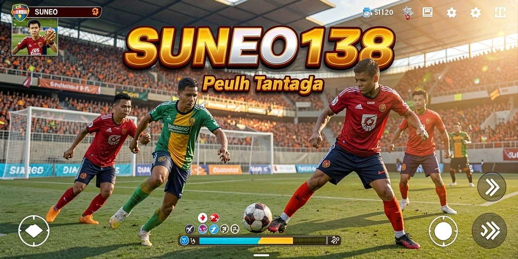 Tangkapan layar SUNEO138 yang menunjukkan aksi seru dalam pertandingan olahraga.
