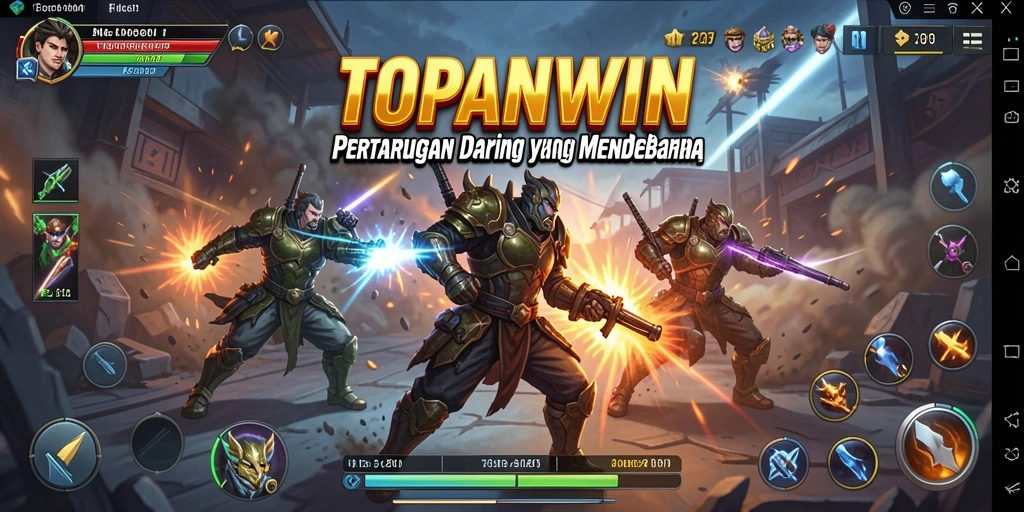 Gameplay seru dan mendebarkan di arena TOPANWIN.