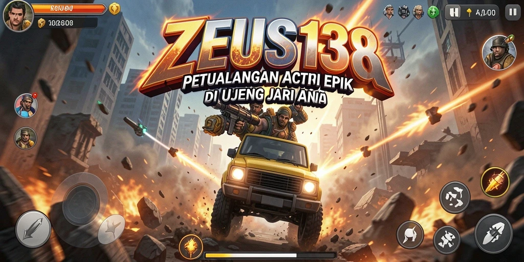 Screenshot utama ZEUS138 menampilkan gameplay penuh aksi yang mendebarkan.